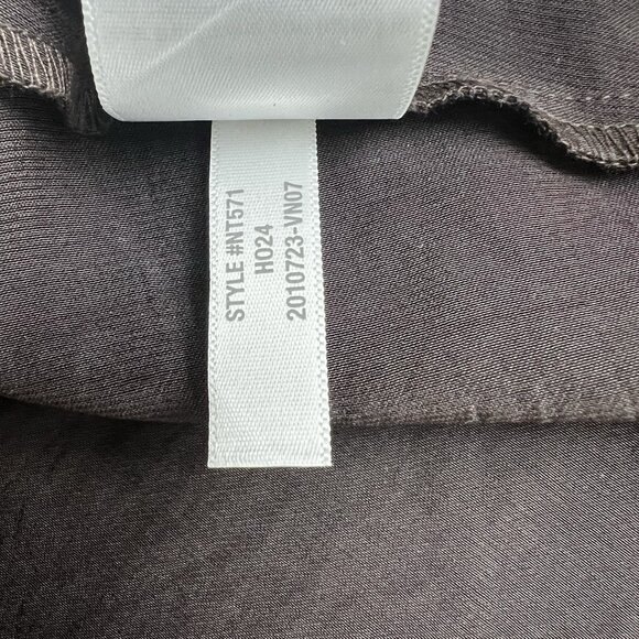 Madewell Satin Sleeveless Maxi Slip Dress V-Neck Carob Brown NT571 Size 2 - Picture 12 of 12